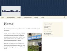 Tablet Screenshot of midwestdieselrepair.com